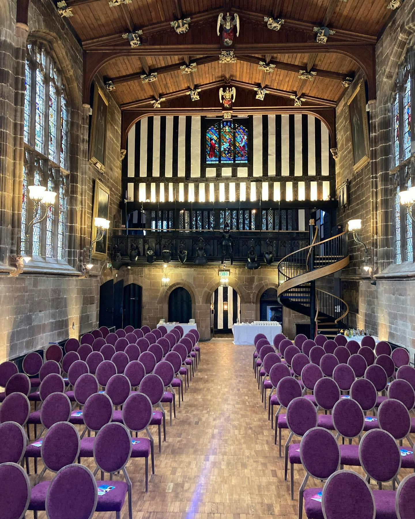 Elegant Community Hall in St. Mary's Coventry, ideal for weddings and corporate events.