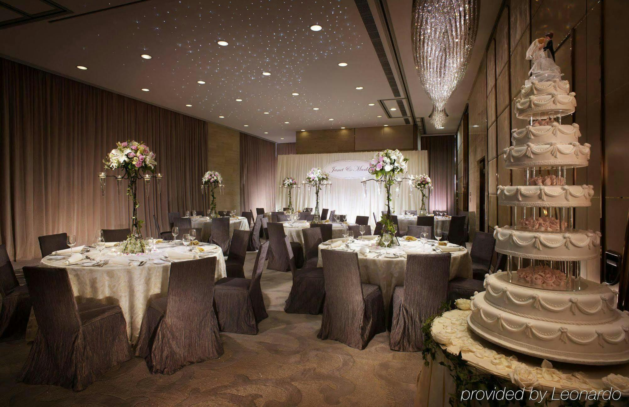 Elegant Grand Ballroom at Harbour Grand Hong Kong, perfect for wedding receptions.
