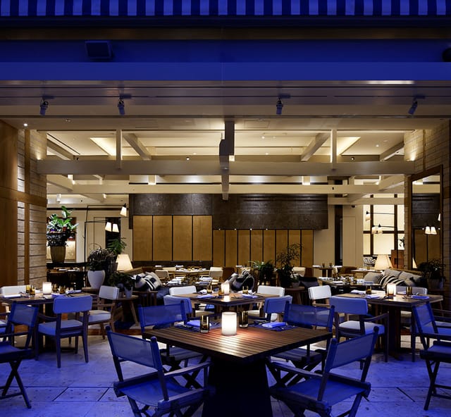 Stylish restaurant at Aberdeen Marina Club, perfect for intimate meetings and events.
