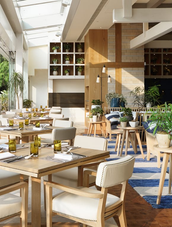 Modern dining space at Aberdeen Marina Club, ideal for events and networking.