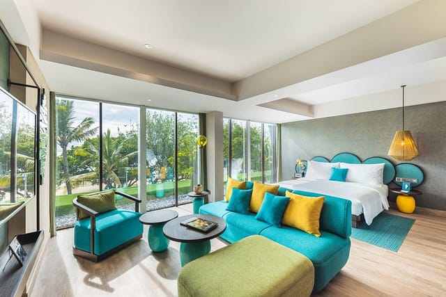 Mamaka Meeting Space at Ovolo Hotels: vibrant room with large windows for meetings and retreats.