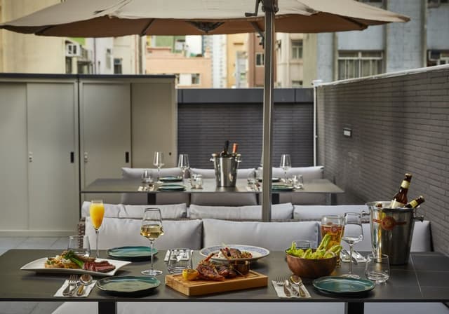 Outdoor terrace