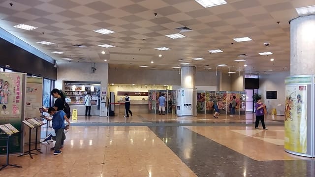 Tuen Mun Town Hall Conference Room lobby, spacious for events and networking.