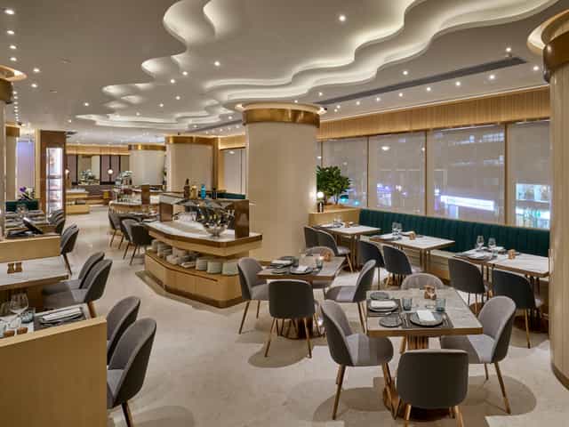 Modern conference center in Crowne Plaza Hong Kong, ideal for corporate events and gatherings.