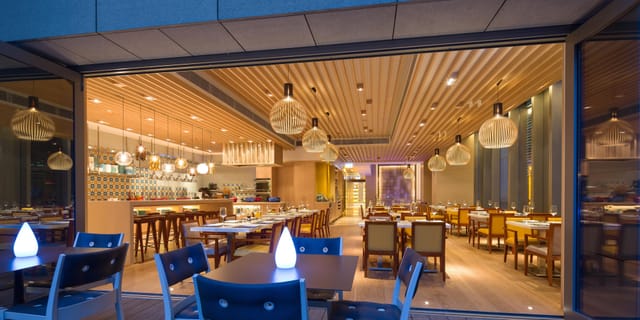 Modern conference center at Hotel Indigo Hong Kong, ideal for events and meetings.