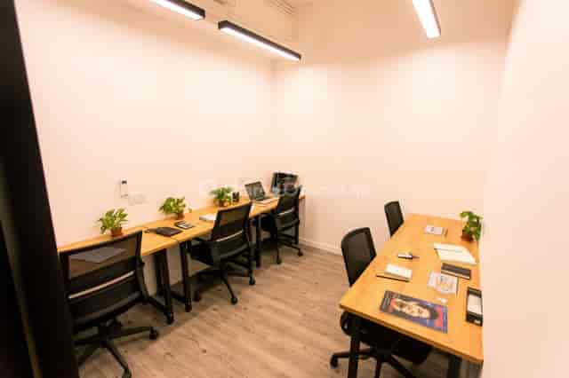 Modern minimalist meeting room in HK Works for productive team-building sessions.