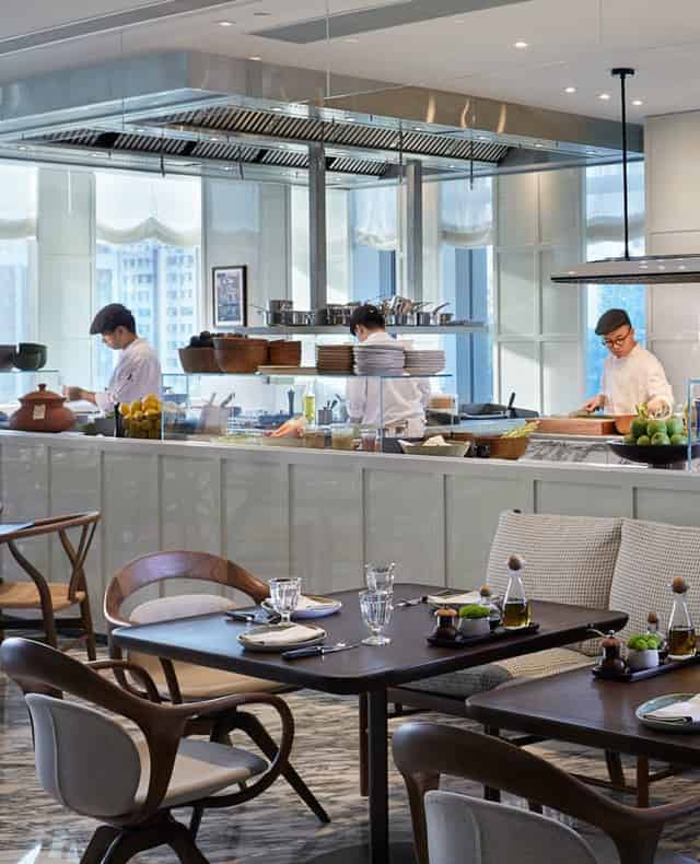 Main dining area