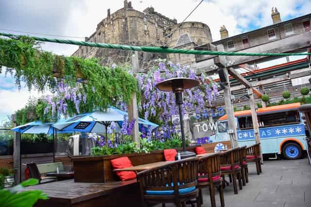 Beer garden