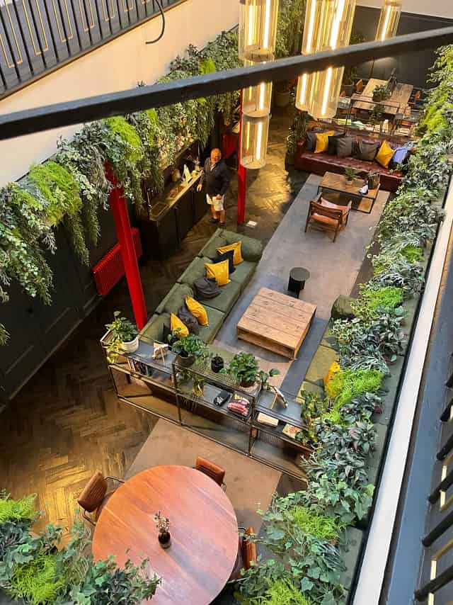 Beer garden