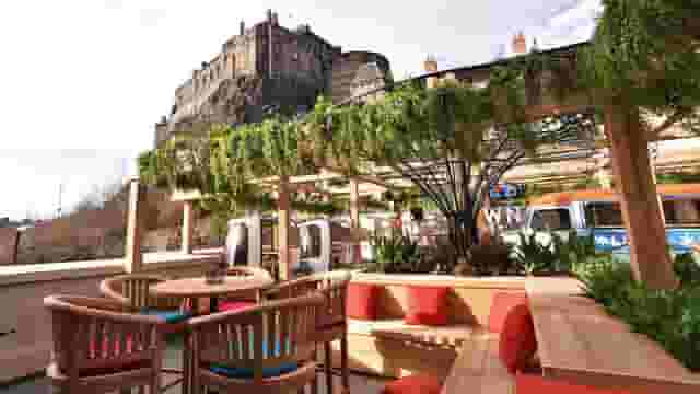 Beer garden