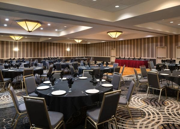Conference Hall at Regal Hongkong Hotel, spacious event space for formal dinners and conferences.