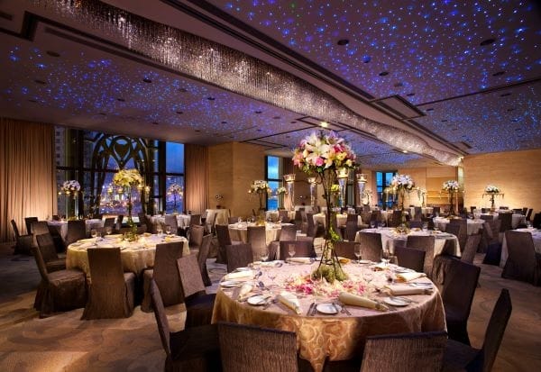 Grand Ballroom at Harbour Plaza Resort City, elegant venue for weddings and corporate events.