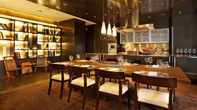 Sophisticated Tarragon dining space at Grand Hyatt Tokyo, ideal for exclusive events.