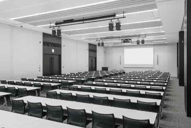 IINO HALL conference room with modern design, ideal for meetings and workshops.