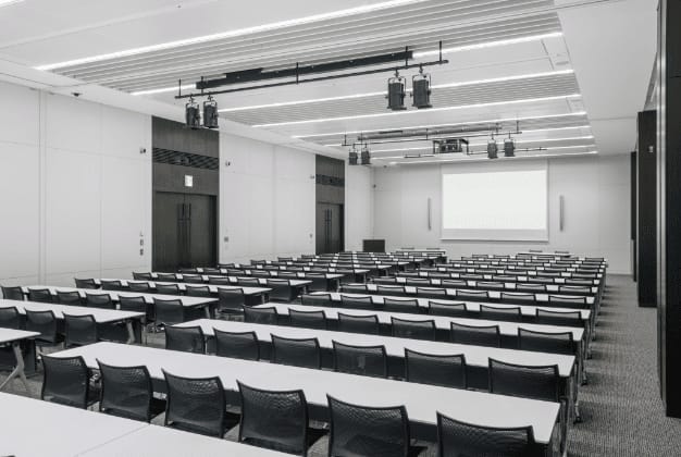 IINO HALL conference room with modern design, ideal for meetings and workshops.