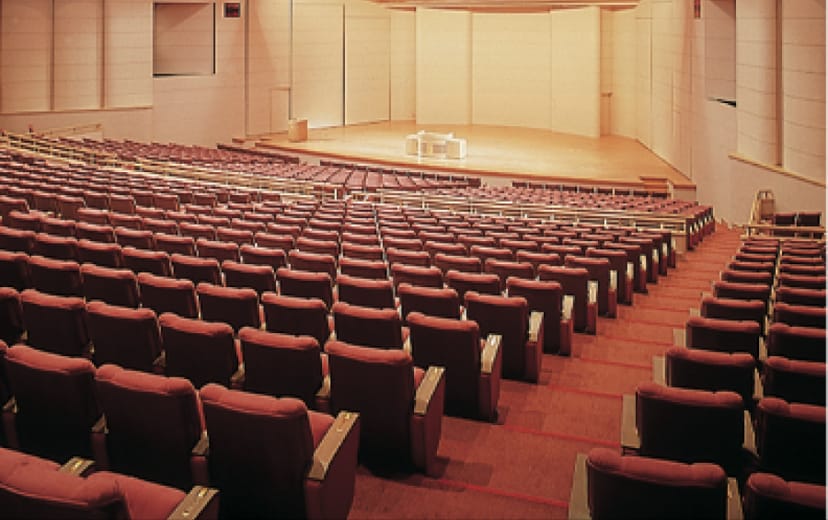Spacious auditorium at PACIFICO Yokohama, ideal for conferences and corporate events.
