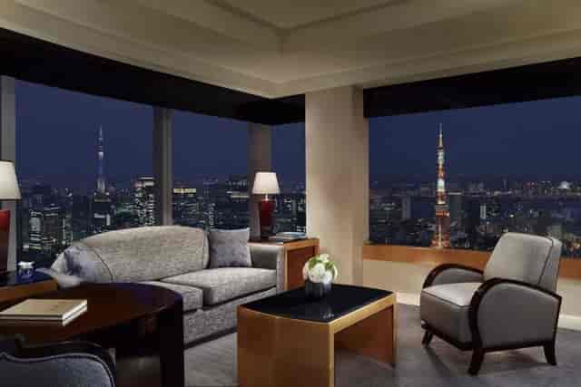 Sophisticated meeting space in The Ritz-Carlton, Tokyo with city view for exclusive events.