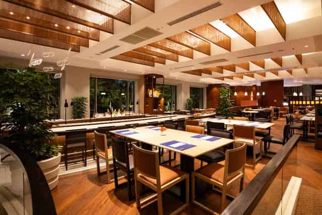 Teppanyaki restaurant