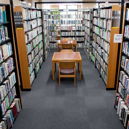 Music Library in Tokyo Bunka Kaikan, ideal for intimate workshops and seminars.