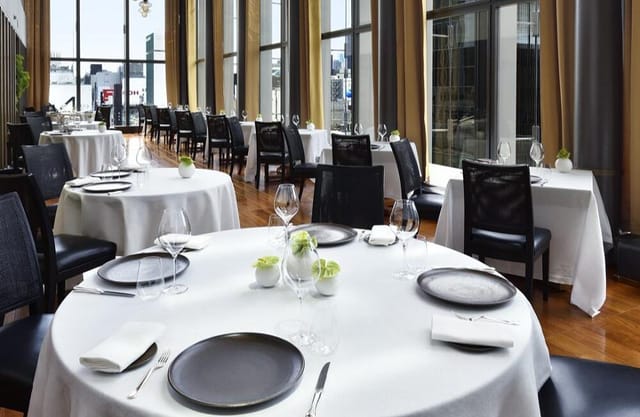Elegant dining space at Bvlgari Restaurant Tokyo for upscale events and celebrations.