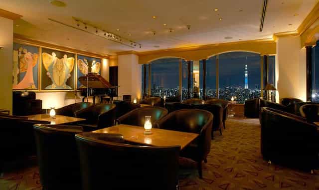 Elegant lounge at Hotel East 21 Tokyo, perfect for upscale events and gatherings.