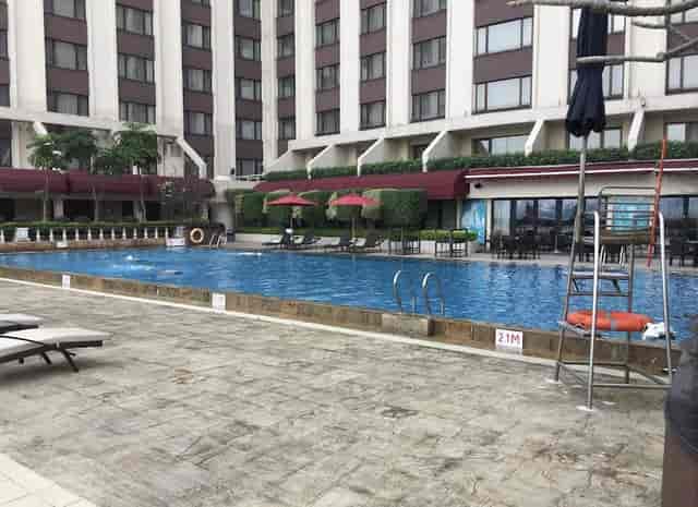 Diamond Room pool at China Hotel, Guangzhou - serene venue for events and relaxation.