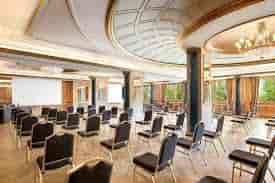 Elegant meeting room at The Westin Palace Milan, perfect for seminars and presentations.