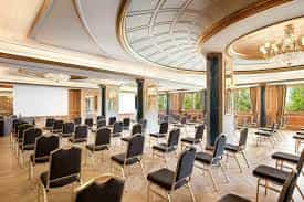 Elegant meeting room at The Westin Palace Milan, perfect for seminars and presentations.