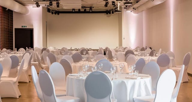 Elegant lighthouse event space for weddings and corporate gatherings.
