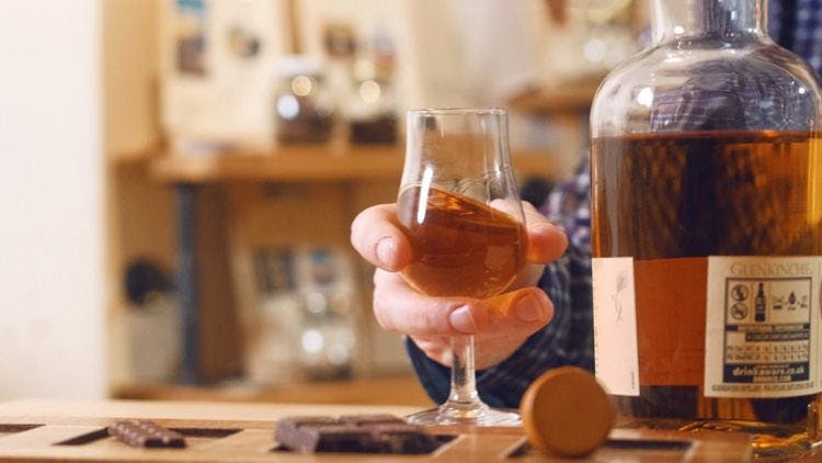 Corporate event whiskey and chocolate tasting at The Chocolatarium, ideal for networking.