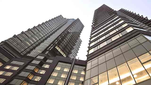 Modern skyline of LOTTE City Hotel Mapo, ideal for corporate events and conferences.