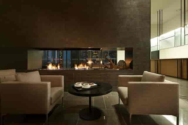 Sophisticated lounge at Shilla Stay Dongtan for networking events and meetings.