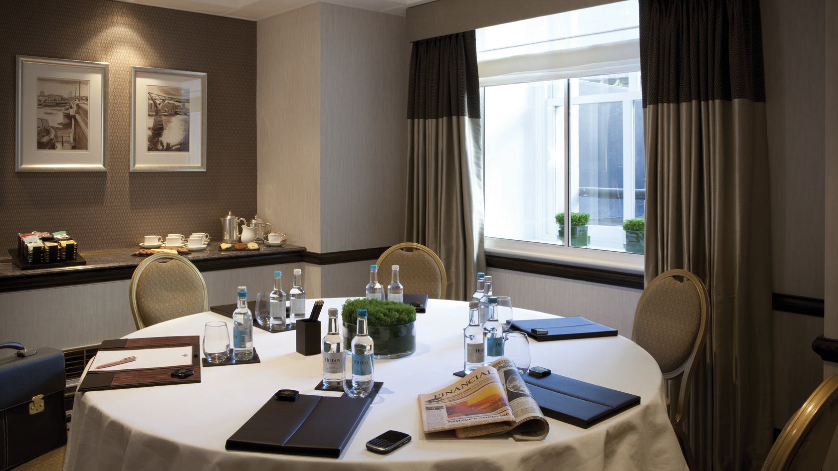 Carriage Rooms at The Langham, London: elegant meeting space for workshops and events.