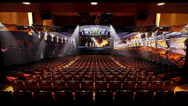COEX Auditorium with large stage, ideal for conferences and performances.