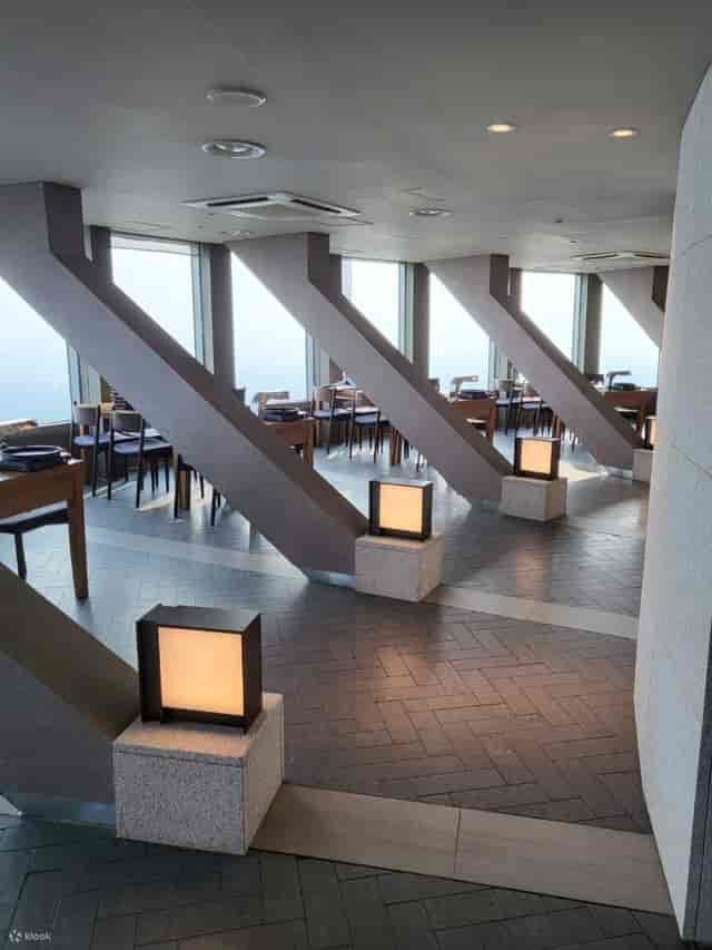 Modern event space at N Seoul Tower, ideal for networking and upscale dinners.