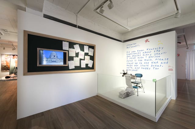 Exhibition Hall at Daelim Museum: creative meeting space for workshops and collaboration.