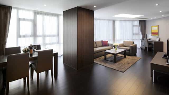 Modern Seodaemun Room 2 suite in Fraser Place, ideal for meetings and retreats.