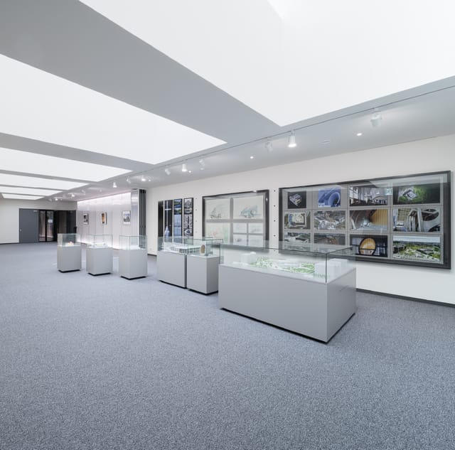 Modern rehearsal room at LG Arts Center Seoul, ideal for events and exhibitions.