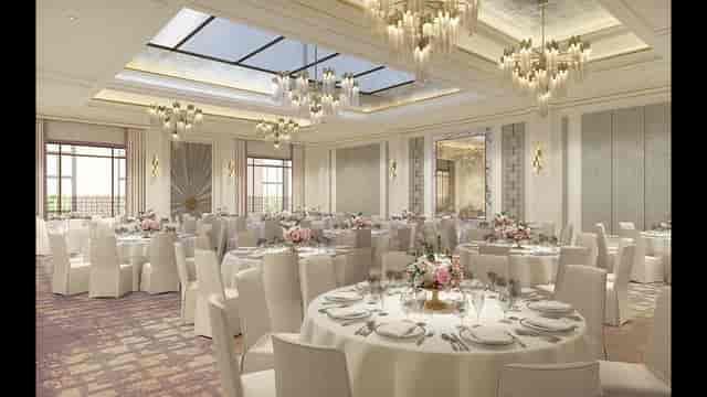 Elegant Lincoln Ballroom at The Langham, Boston, perfect for weddings and corporate events.