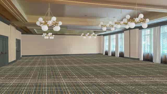 Elegant event room at Alexis Gallery, Kimpton Marlowe Hotel, perfect for conferences and banquets.