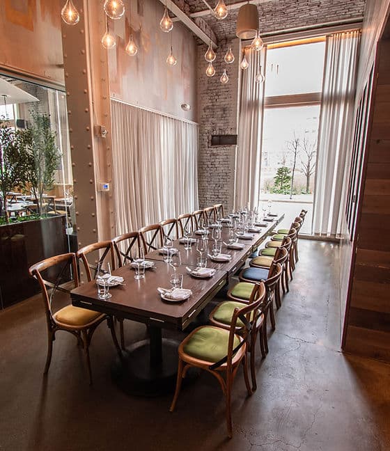 Private dining room