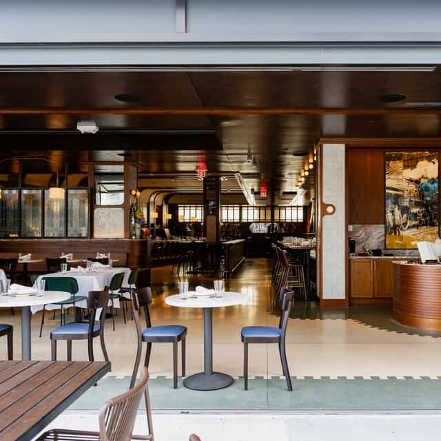 Private dining room at Eastern Standard, featuring modern decor for intimate events.