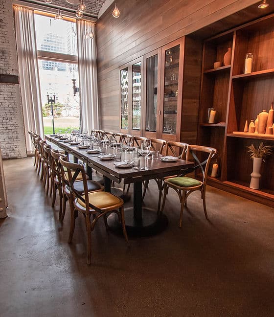 Private dining room