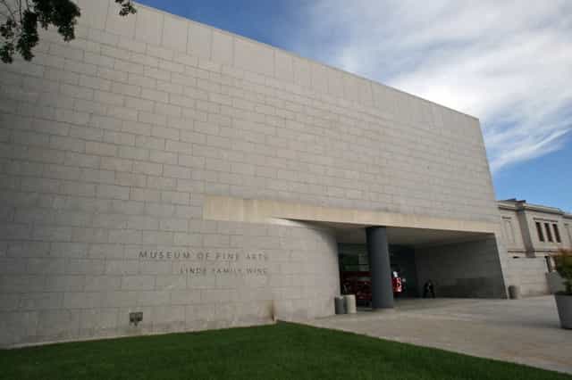 Linde Family Wing modern museum facade, ideal for upscale events and networking.