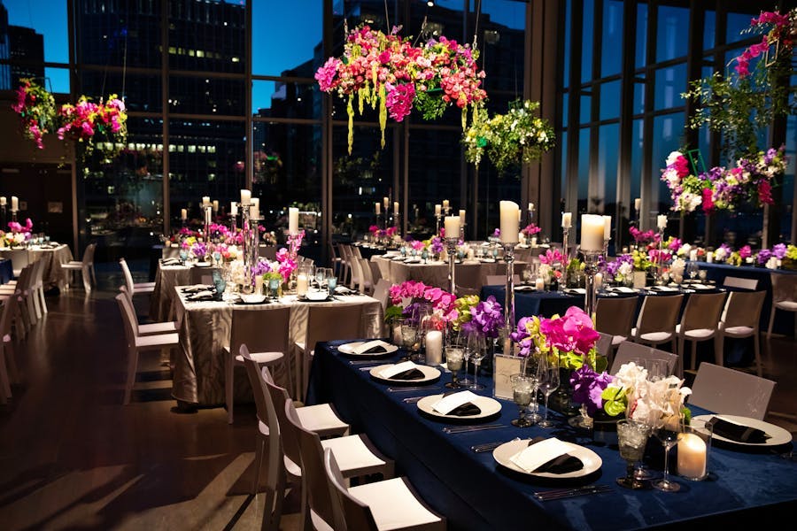 Elegant event space at Putnam Investments Plaza, ideal for upscale dinners and galas.