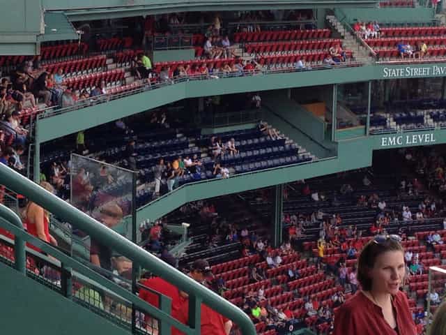Dell Technologies Club at Fenway Park, ideal for networking events and gatherings.