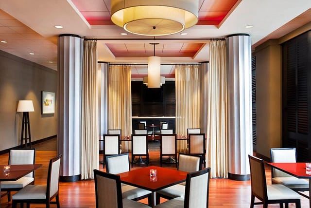 Sophisticated lounge at The Westin Copley Place, ideal for intimate meetings and events.