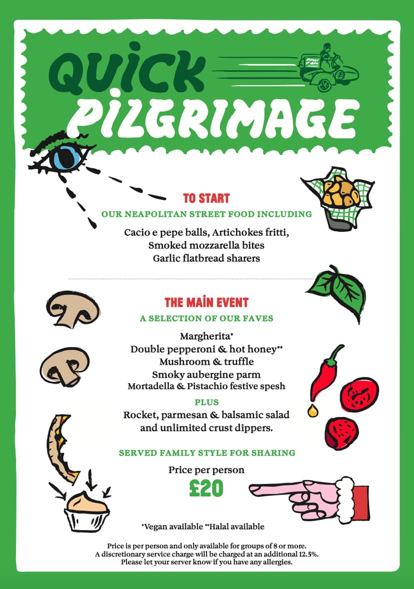 Pizza Pilgrims Canary Wharf