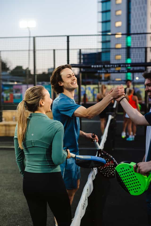 Vibrant team-building event at Padel Social Club, fostering collaboration and engagement.