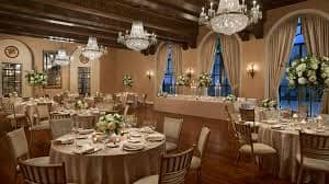Astor Ballroom at The St. Regis D.C., elegant banquet hall for weddings and corporate events.